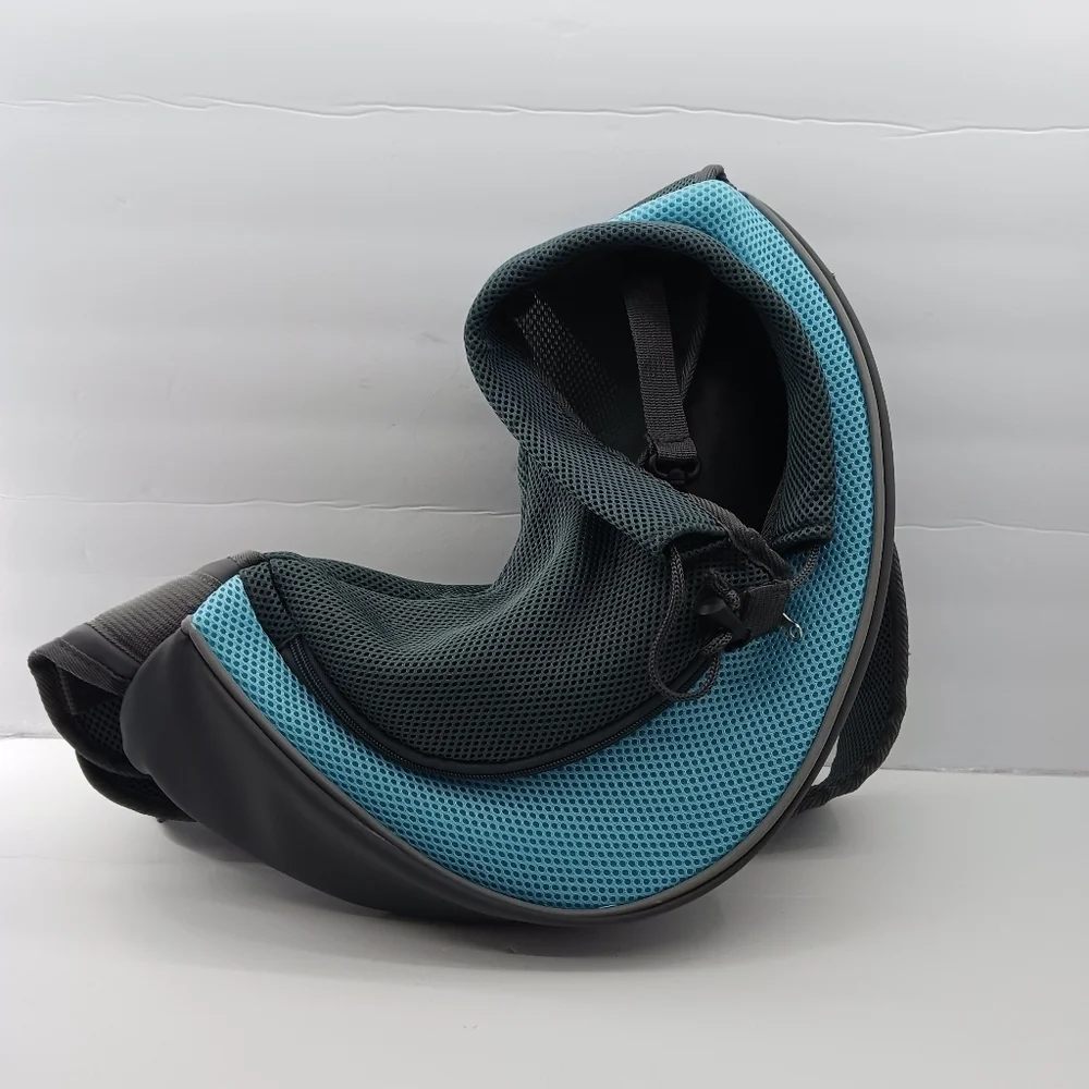 Dog Carryer Safe Slig Back Medium Dogs Zip Up Mesh 10 in